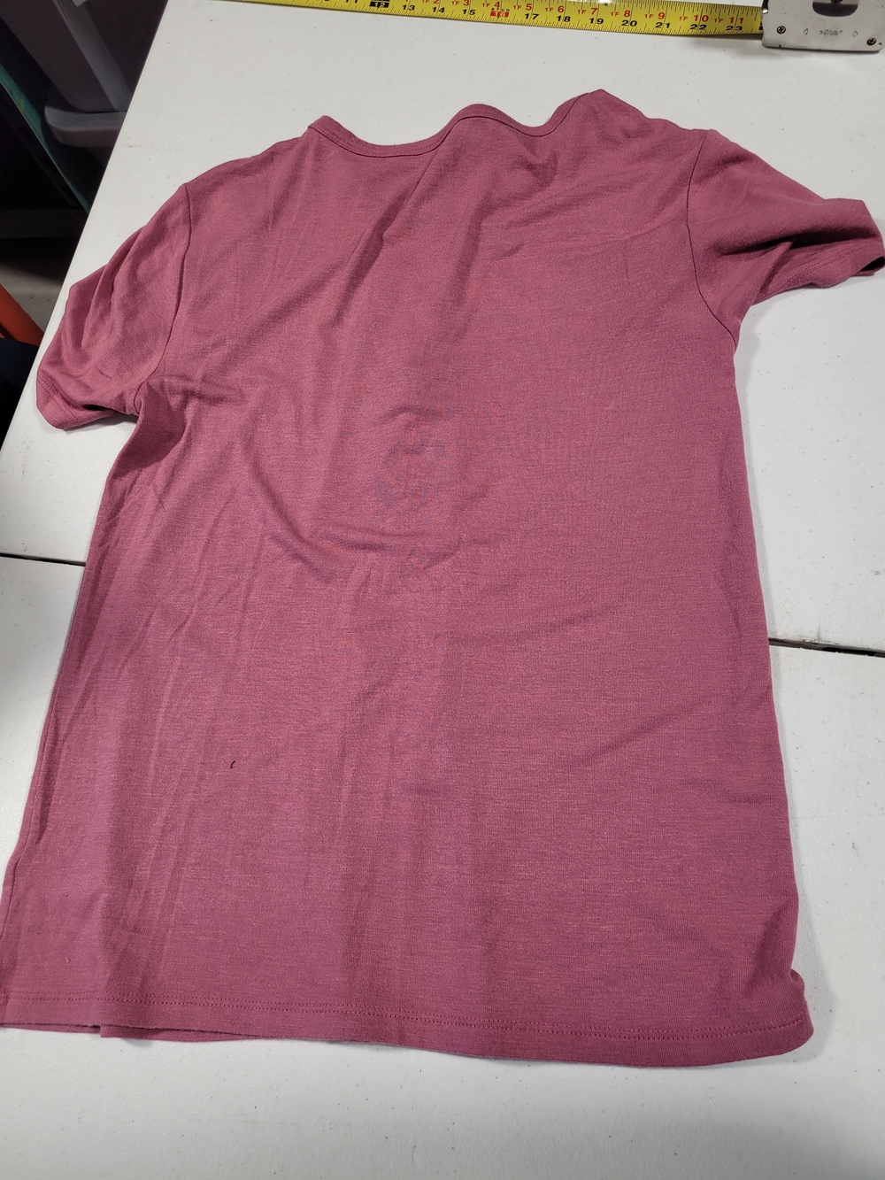 H&M Rose Pink Lace-Up V-Neck Short Sleeve Top - Picture 3 of 3